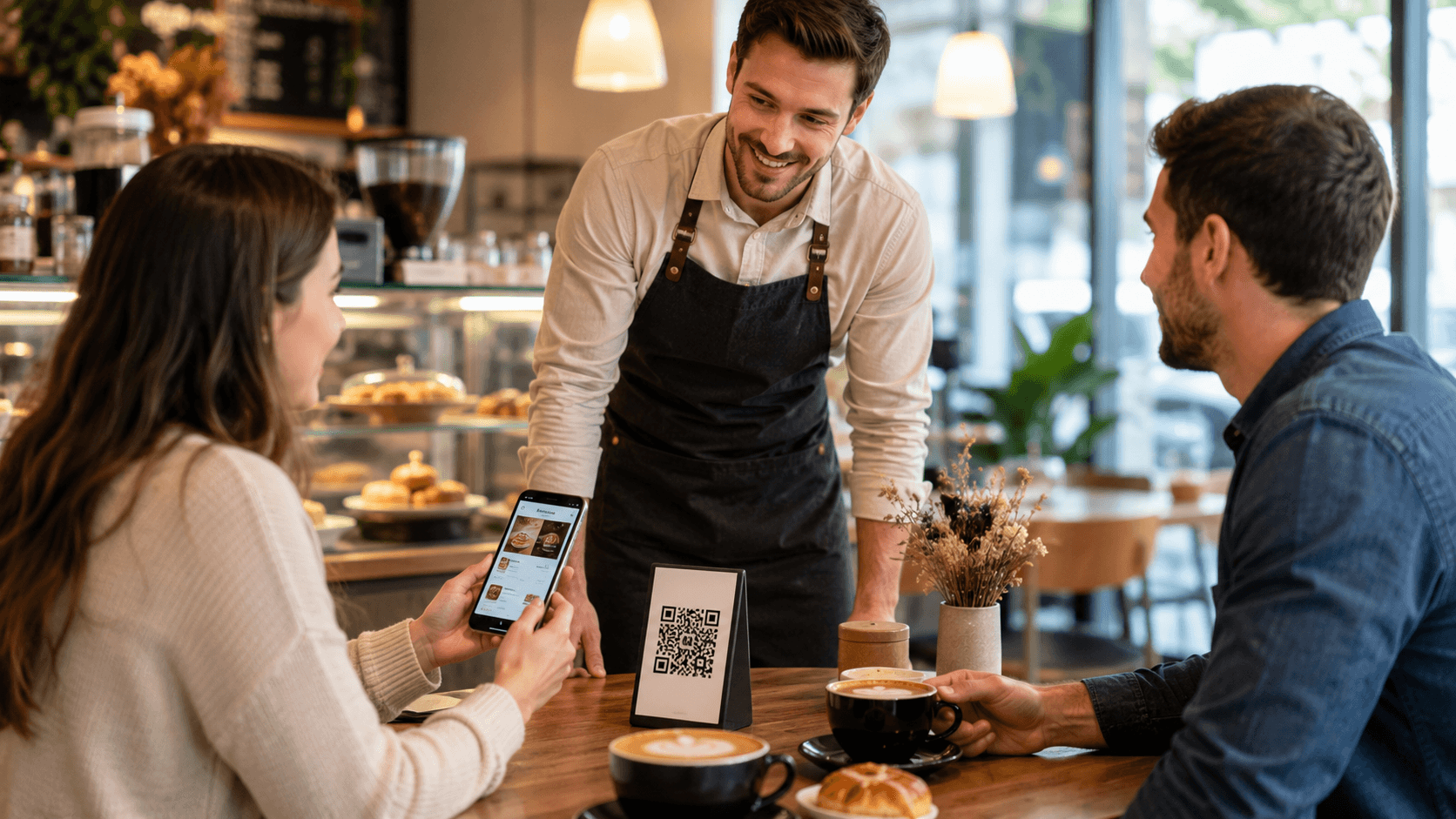 QR меню за кафе