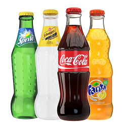 Schweppes, Coca-Cola, Fanta, Sprite